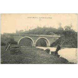 carte postale ancienne 50 DUCEY. Le Vieux Pont Vallée de la Sélune 1916
