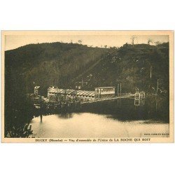 carte postale ancienne 50 DUCEY. Usine de la Roche qui Boit