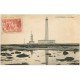 carte postale ancienne 50 GATTEVILLE. Le Phare 1906