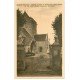 carte postale ancienne 50 GENETS. Eglise. Tour, Porche et Porte