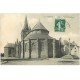 carte postale ancienne 50 GRANVILLE. Abside Eglise Notre-Dame 1909