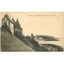 carte postale ancienne 50 GRANVILLE. Chalets de la Falaise