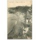 carte postale ancienne 50 GRANVILLE. La Plage vue du Moulin à Vent 1919