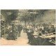 carte postale ancienne 11 QUILLAN. Atelier d'appropriage. Industrie du Chapeau. Usine Delmas et Pont