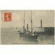carte postale ancienne 50 GRANVILLE. Navire Entrée du Port 1907