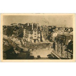 carte postale ancienne 50 GRANVILLE. Plat Gousset Route de Coutances 1934