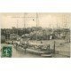 carte postale ancienne 50 GRANVILLE. Torpilleur dans le Bassin 1907