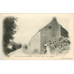 carte postale ancienne 50 GREVILLE. Maison de Millet vers 1900