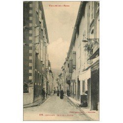 11 QUILLAN. Rue de la Mairie avec entrée du Bazar
