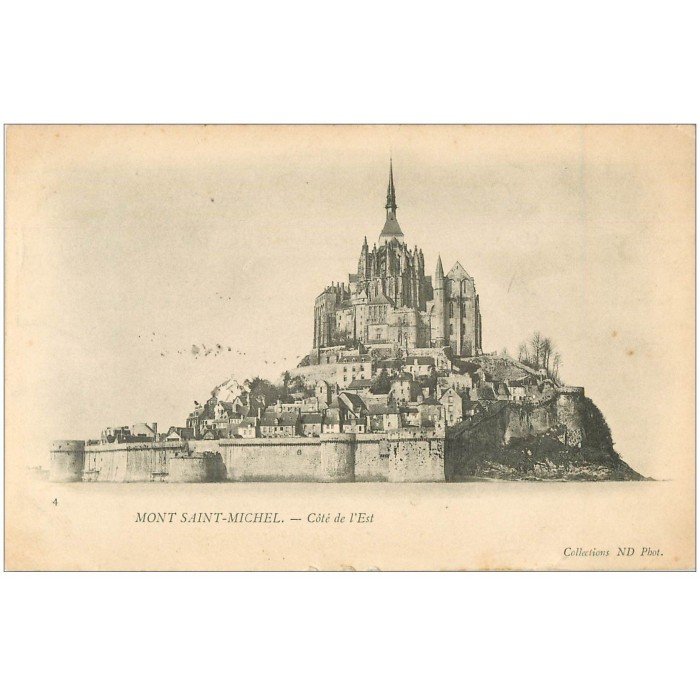 Carte Postale Ancienne - Mont-Saint-Michel - Côté Est - Occasion