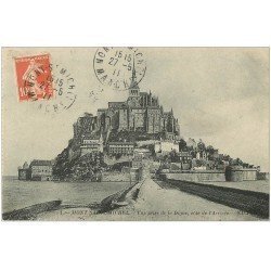 carte postale ancienne 50 LE MONT SAINT-MICHEL 1911