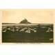 carte postale ancienne 50 LE MONT SAINT-MICHEL. Prés Salés des Grèves. Moutons Polders 1939
