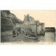 carte postale ancienne 50 LE MONT SAINT-MICHEL. Transports Entrée en barques