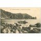 carte postale ancienne 50 LE NEZ DE JOBOURG. La Falaise