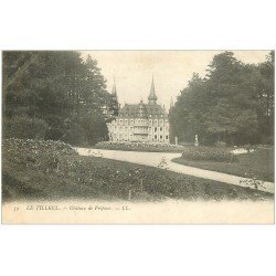 carte postale ancienne 50 LE TILLEUL. Château de Fréfossé