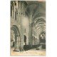 carte postale ancienne 50 LESSAY. Nef de l'Eglise 1908