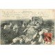 carte postale ancienne 50 LITHAIRE. Vigie Romaine 1909 avec personnages