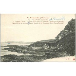 carte postale ancienne 50 MAUPERTUS. Grand-Castel 1929