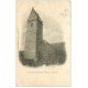 carte postale ancienne 50 MONTJOIE. L'Eglise 1903 en l'état