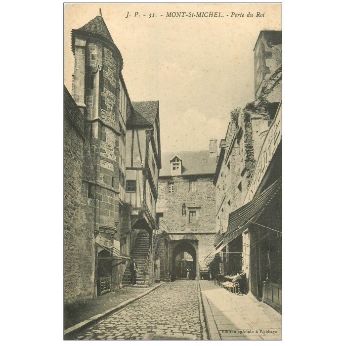 50 Mont Saint Michel Porte Du Roi Magasin Cartes Postales 50 Mont Saint Michel Porte Du Roi Magasin Cartes Postales