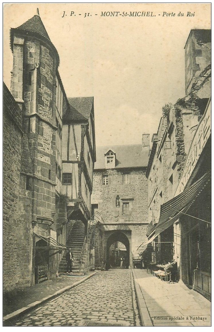 50 Mont Saint Michel Porte Du Roi Magasin Cartes Postales 50 Mont Saint Michel Porte Du Roi Magasin Cartes Postales
