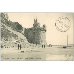 carte postale ancienne 50 MONT-SAINT-MICHEL. Tour Gabriel 1916