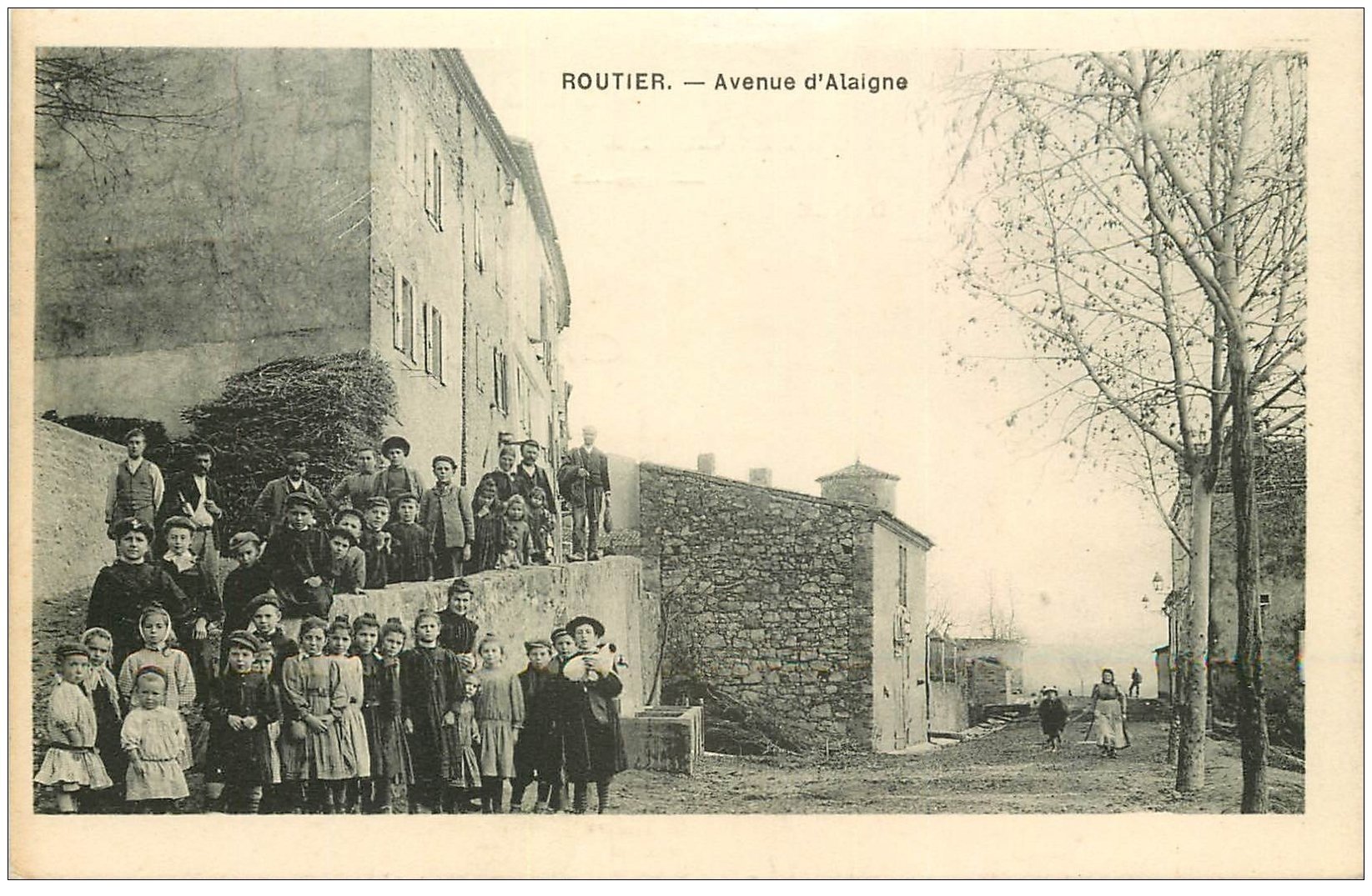 11 ROUTIER. Avenue d'Alaigne