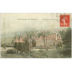 carte postale ancienne 50 NACQUEVILLE. Le Château 1907