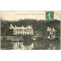 carte postale ancienne 50 NACQUEVILLE. Le Château 1909