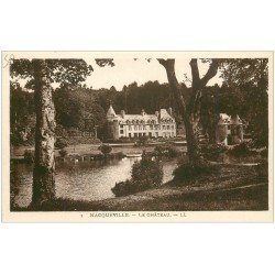 carte postale ancienne 50 NACQUEVILLE. Le Château LL 1