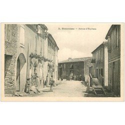 carte postale ancienne 11 ROUVENAC. Avenue d'Espéraza. Carte Notice