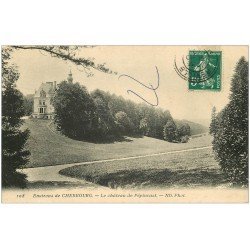 carte postale ancienne 50 PEPINVAST. Le Château 1910