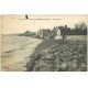 carte postale ancienne 50 QUETTEHOU et MORSALINES. La Plage 1923