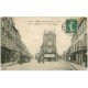 carte postale ancienne 50 SAINT-HILAIRE-DU-HARCOUËT. Rue République et Egypte 1912