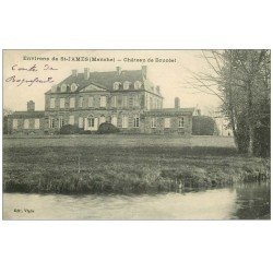 carte postale ancienne 50 SAINT-JAMES. Château de Boucéel Comte de Roquefeuil