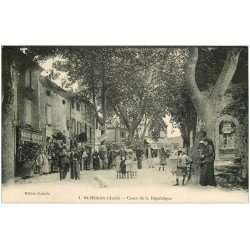 11 SAINT-HILAIRE. Cours de la République. Grand Café du Progrès