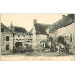 carte postale ancienne 50 SAINT-LO. Manoir Seigneurie