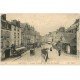 carte postale ancienne 50 SAINT-LO. Rue Torteron 1916 Gendarmerie Nationale et Epicerie Parisienne