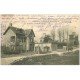 carte postale ancienne 50 SAINT-PAIR-SUR-MER. Chalets Rue Sainte-Anne 1908