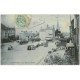 carte postale ancienne 50 SAINT-PAIR-SUR-MER. La Place du Marché 1905