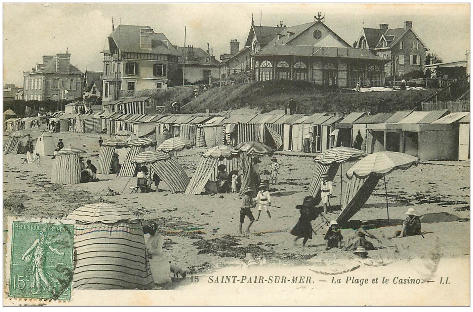 50 SAINTPAIRSURMER. La Plage et Casino 50 SAINTPAIRSURMER. La Plage et Casino