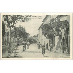carte postale ancienne 11 SAINT-NAZAIRE. Avenue de Saint-Marcel. Carte Notice