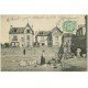 carte postale ancienne 50 SAINT-PAIR-SUR-MER. Le Coin des Laveuses 1907