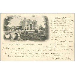 carte postale ancienne 50 TOURLAVILLE. Le Château 1901