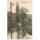 carte postale ancienne 50 VALLEE DE LA VERE. Route Flers à Pont-Erambourg 1924