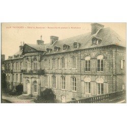 carte postale ancienne 50 VALOGNES. Maison d'arrêt Hôtel de Beaumont