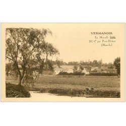 carte postale ancienne 50 VERMANOIR. La Meauffe. Le Village