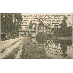 carte postale ancienne 50 VILLEDIEU. Fonderie et Usines 1904