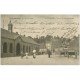 carte postale ancienne 50 VILLEDIEU. Place Halle aux Grains 1904