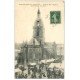 carte postale ancienne 50 VILLEDIEU-LES-PEOLES. Jour de Marché vers 1910